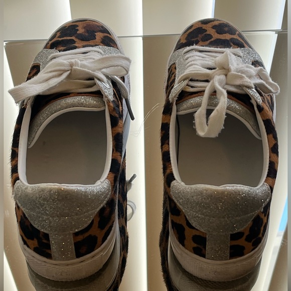 J Crew Leopard Ponyhair Sneakers - Picture 2 of 4